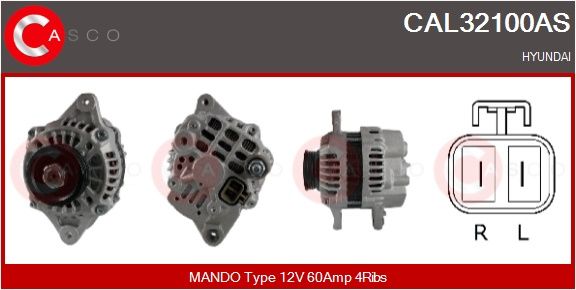 generátor CASCO CAL32100AS