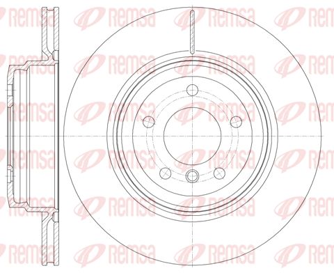 Tarcza hamulcowa KAWE 6976 10