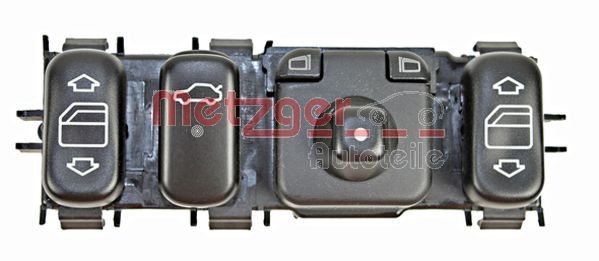 Przełącznik, podnośnik szyby METZGER AUTOTEILE 0916422