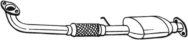 Katalizator KLOKKERHOLM 099-779