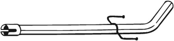 Rura wydechowa BOSAL 700-187