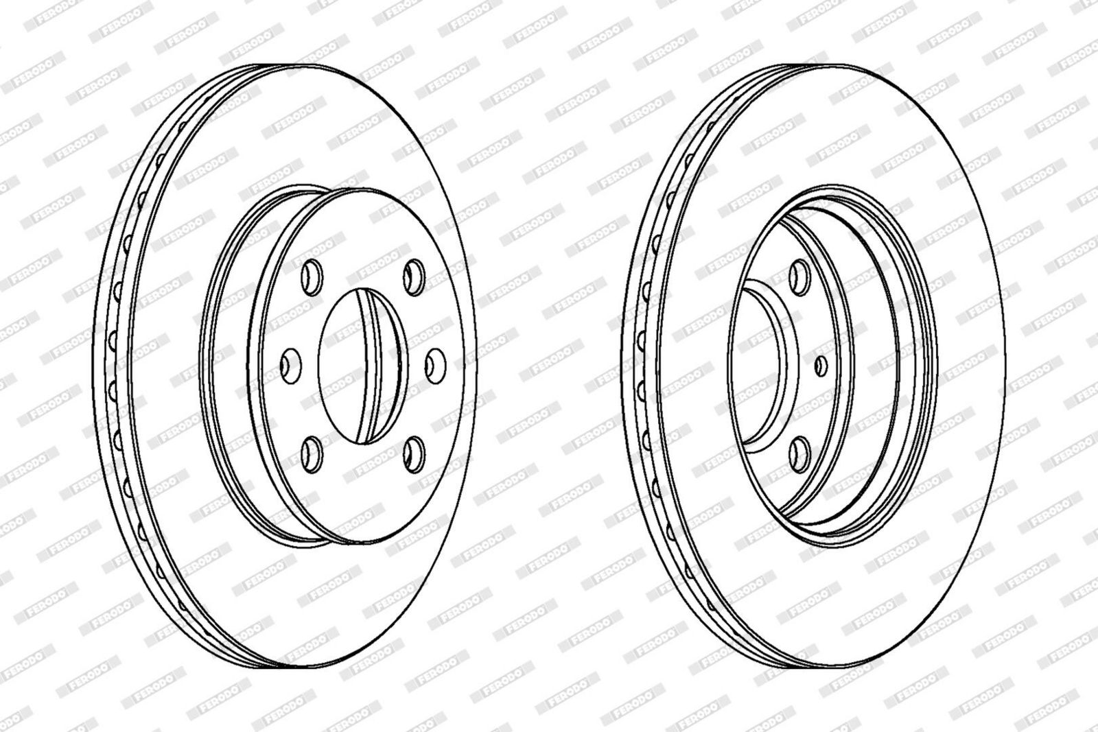 Disc frana FERODO PREMIER High Carbon DDF1529C