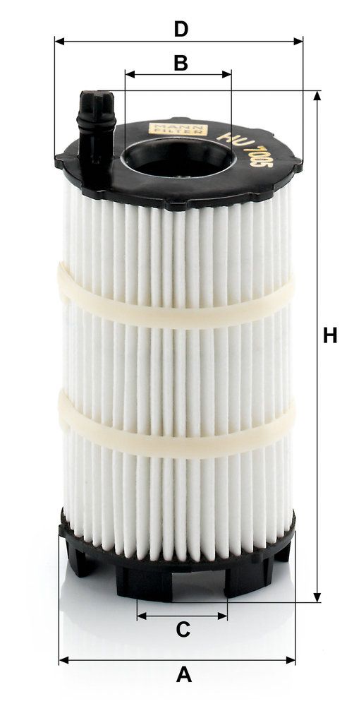 Levně Olejový filtr MANN-FILTER HU 7005 x