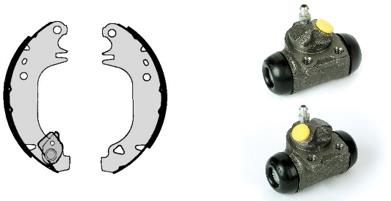 Zestaw szczęk hamulcowych BREMBO H 61 041