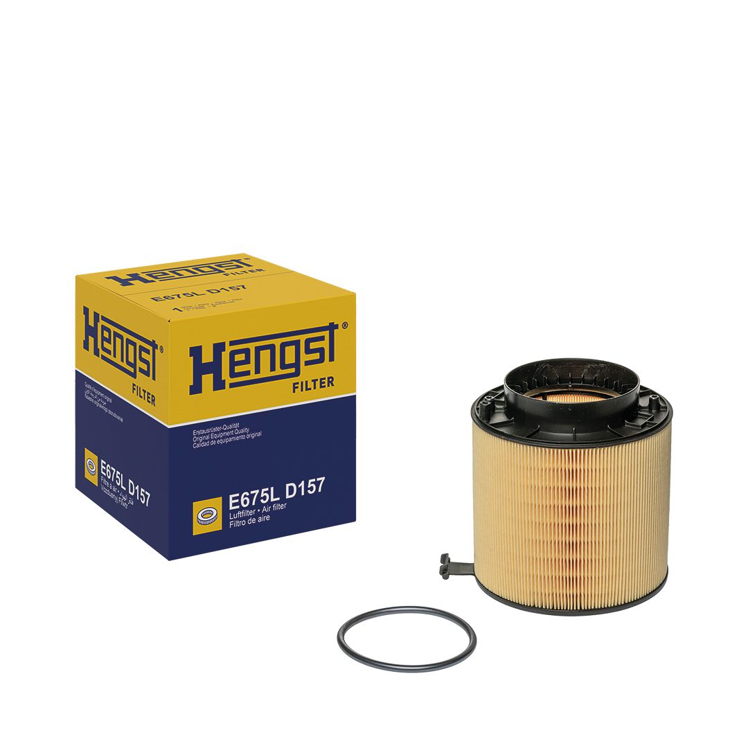 Levně Vzduchový filtr HENGST FILTER E675L D157