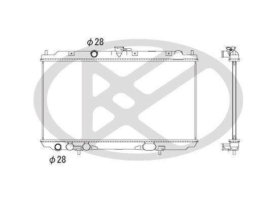 Radiator, racire motor KOYORAD PL021771R