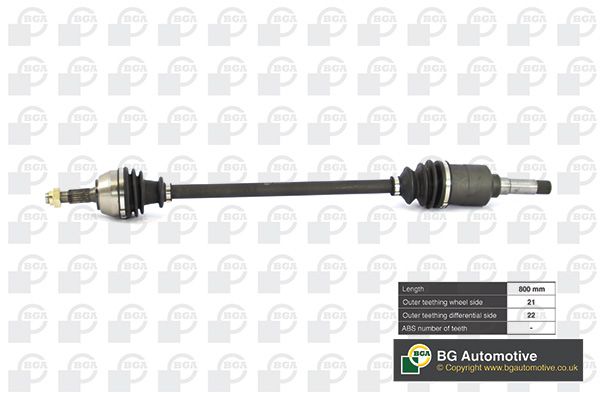 Wał napędowy BGA DS1432R