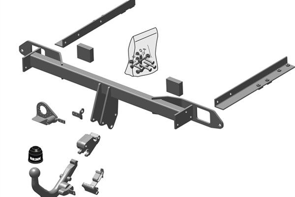 Zestaw zaczepu przyczepy BRINK 522300