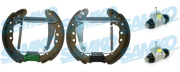 Zestaw szczęk hamulcowych SAMKO KEG381