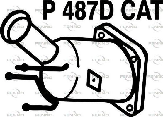Katalizator FENNO 1731Z5