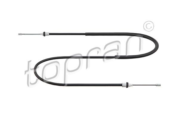 Cablu, frana de parcare TOPRAN 700 946