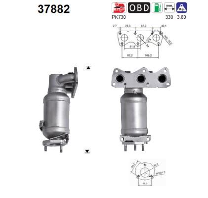 Katalizator AS 03D253052X