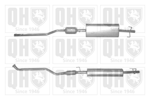 Katalizator QUINTON HAZELL QCAT80114H