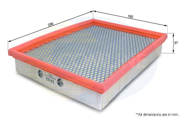 Filtr powietrza COMLINE EAF483