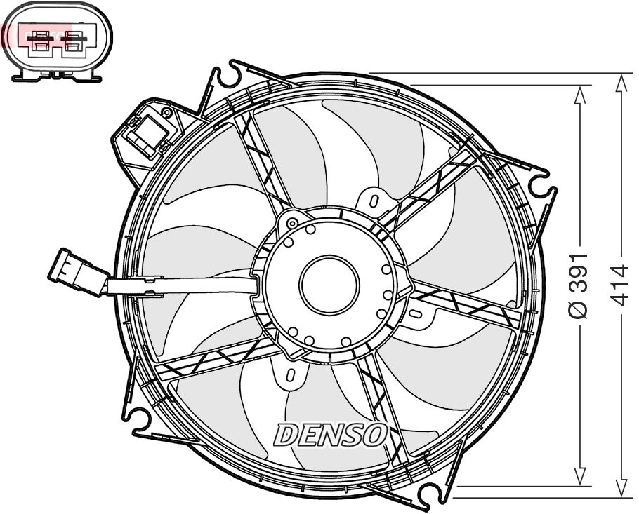 Ventilators, Motora dzesēšanas sistēma