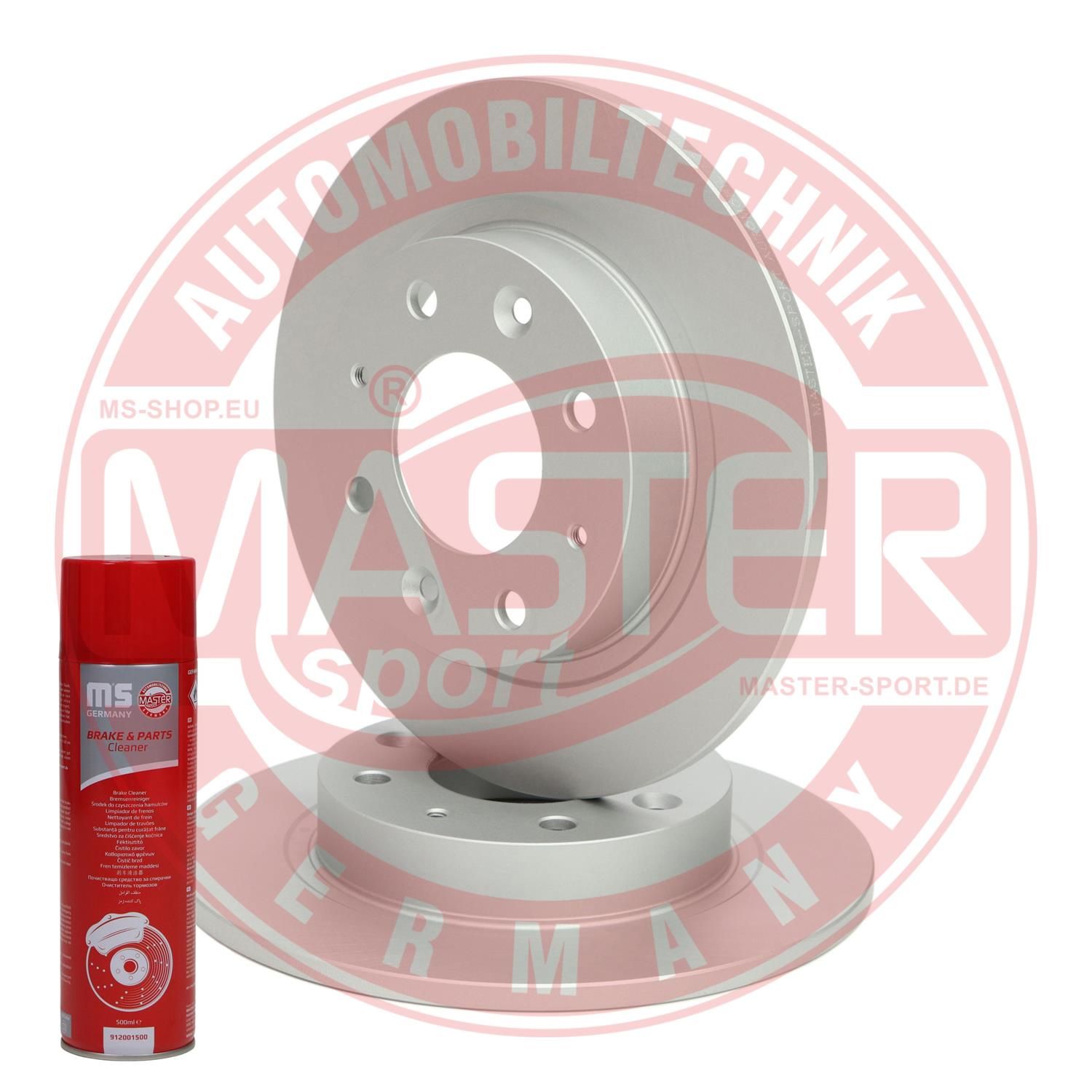 Tarcza hamulcowa MASTER-SPORT GERMANY 24011003081PR-SET-MSP