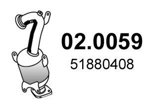 Katalizator ASSO 02.0059