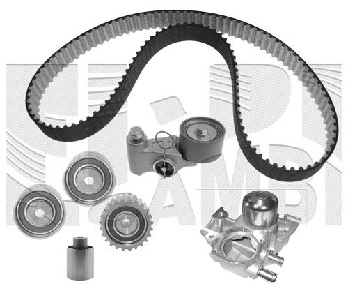 Pompa wodna + zestaw paska rozrządu CALIBER 0419KSWB