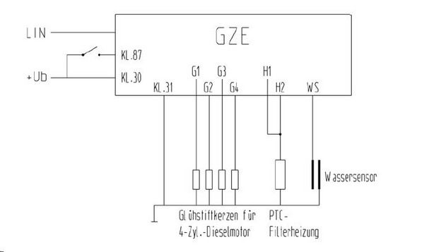 Sterownik, czas żarzenia MAHLE MHG84