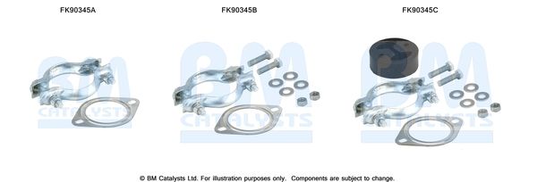 Zestaw montażowy, katalizator BM CATALYSTS FK90345