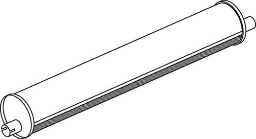 Tłumik środkowy DINEX 50359