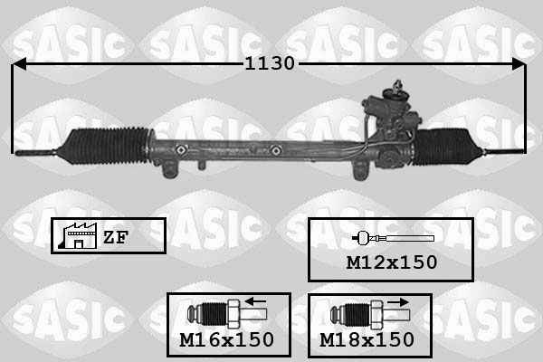 Przekładnia kierownicza SASIC 7006161