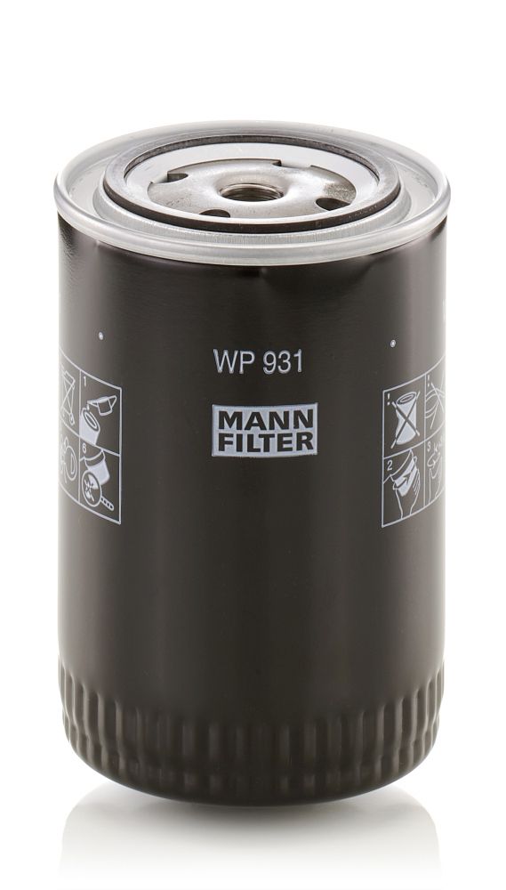 Olejový filtr MANN-FILTER WP 931