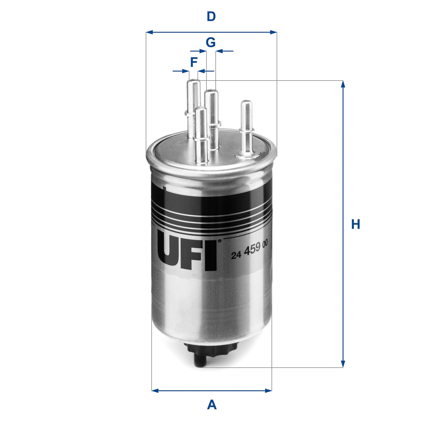 filtru combustibil UFI 24.459.00