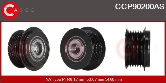 Řemenice, generátor CASCO CCP90200AS