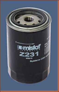 Filtr oleju MISFAT Z231
