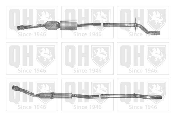 Katalizator QUINTON HAZELL QCAT91249H