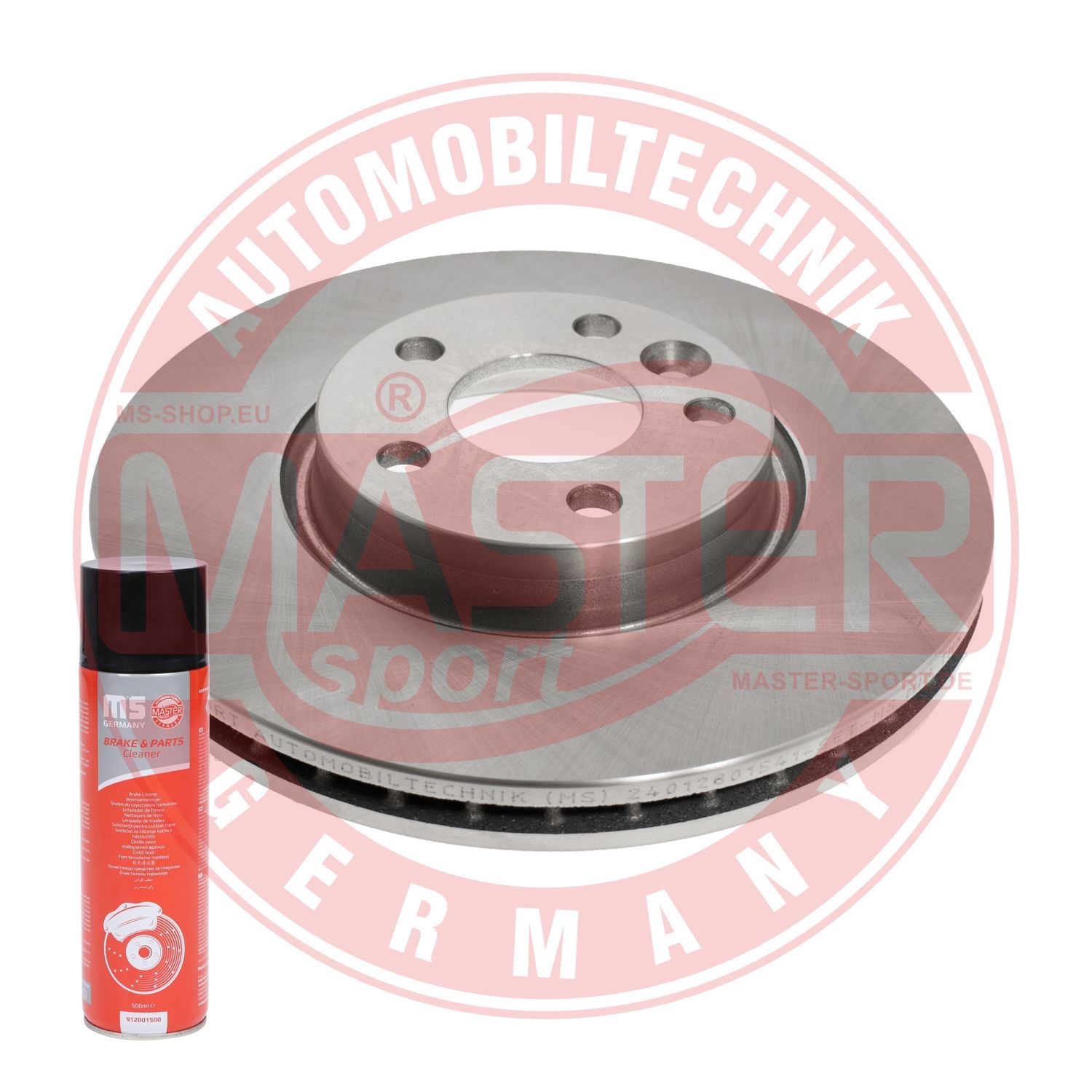 Tarcza hamulcowa MASTER-SPORT GERMANY 24012801541-PCS-MSP