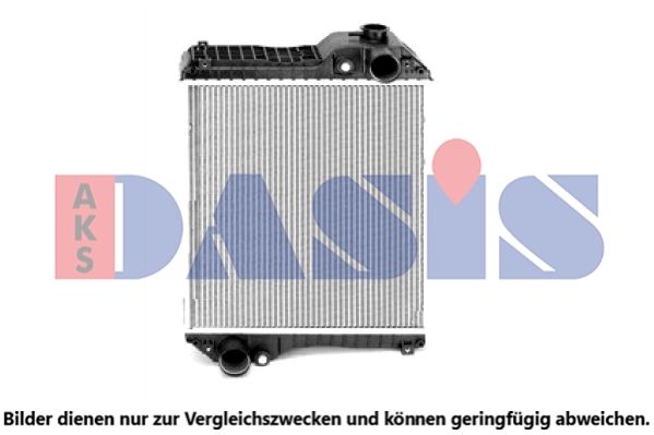 Radiator, racire motor AKS DASIS 440829S
