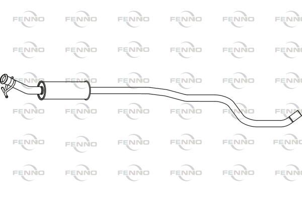 Tłumik środkowy FENNO P46022