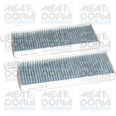 Filtr, wentylacja przestrzeni pasażerskiej MEAT & DORIA 17449K-X2