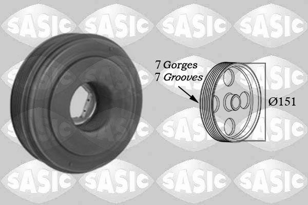 Piedziņas skriemelis, Kloķvārpsta