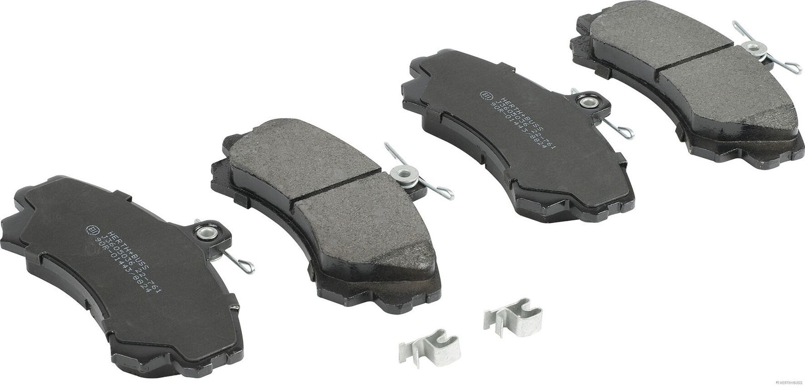 set placute frana,frana disc HERTH+BUSS JAKOPARTS J3605036