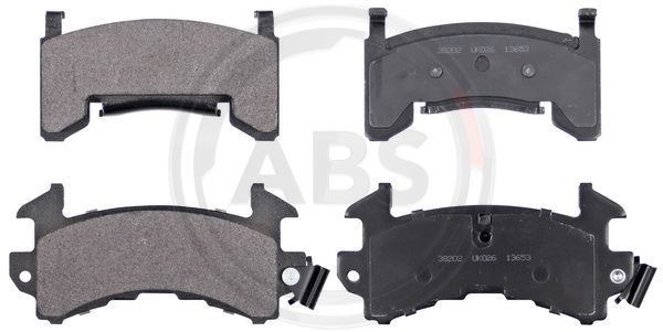 Zestaw klocków hamulcowych, hamulce tarczowe A.B.S. 38202