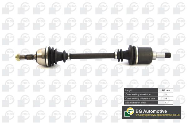 Wał napędowy BGA DS1432L