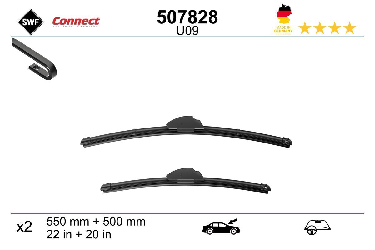 Pióro wycieraczki SWF 507828