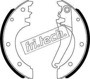 Zestaw szczęk hamulcowych FRI.TECH. 1034.123