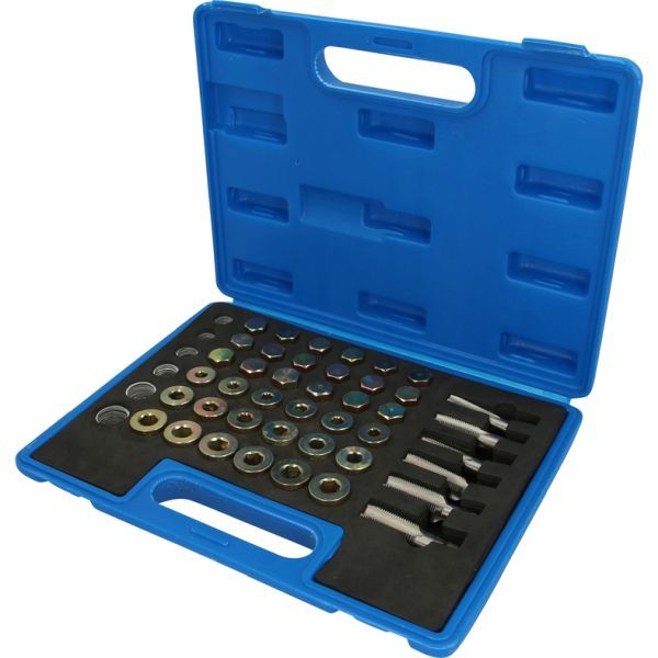 Levně Opravná sada, závit šroubu k vypouštění oleje KS TOOLS BT711300