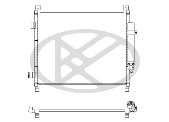 Condensator, climatizare KOYORAD CD021024