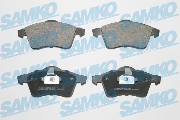 Sada brzdových destiček, kotoučová brzda SAMKO 5SP645