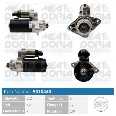 starter MEAT & DORIA 5010440