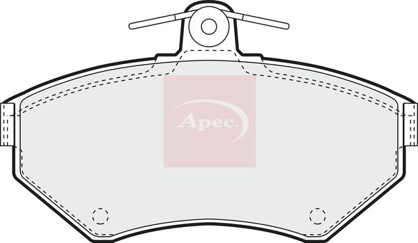 Apec - Front Brake Pad Set