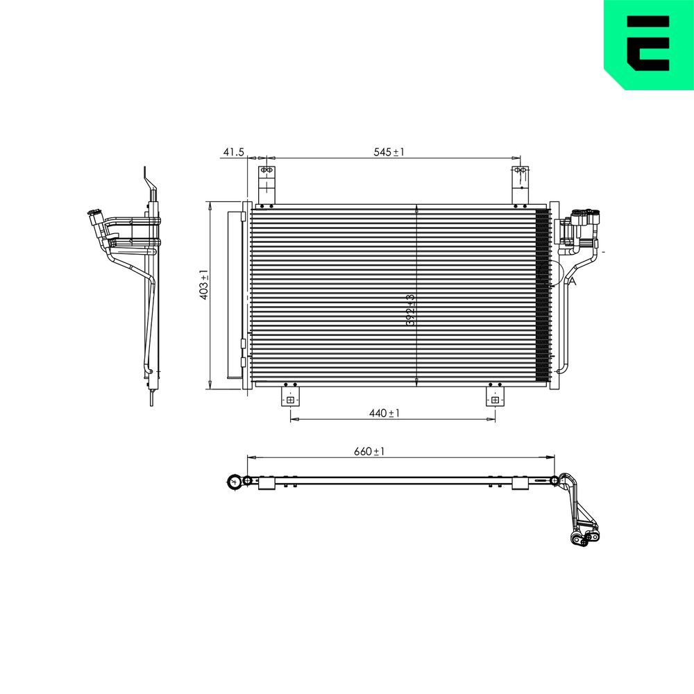 Condensator, climatizare ERA 667482
