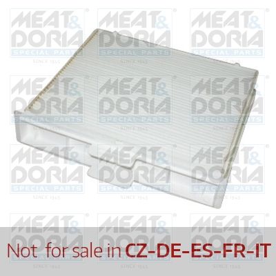 Filtr, wentylacja przestrzeni pasażerskiej MEAT & DORIA 17333F