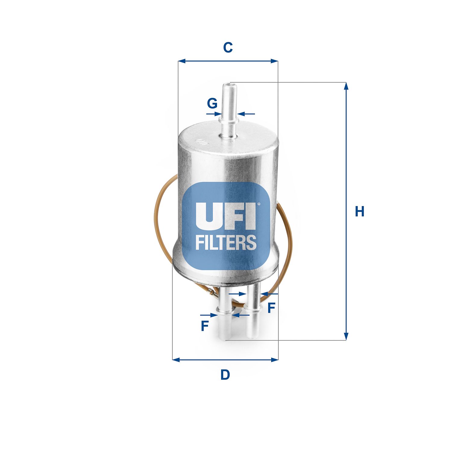 Palivový filter UFI 31.853.00