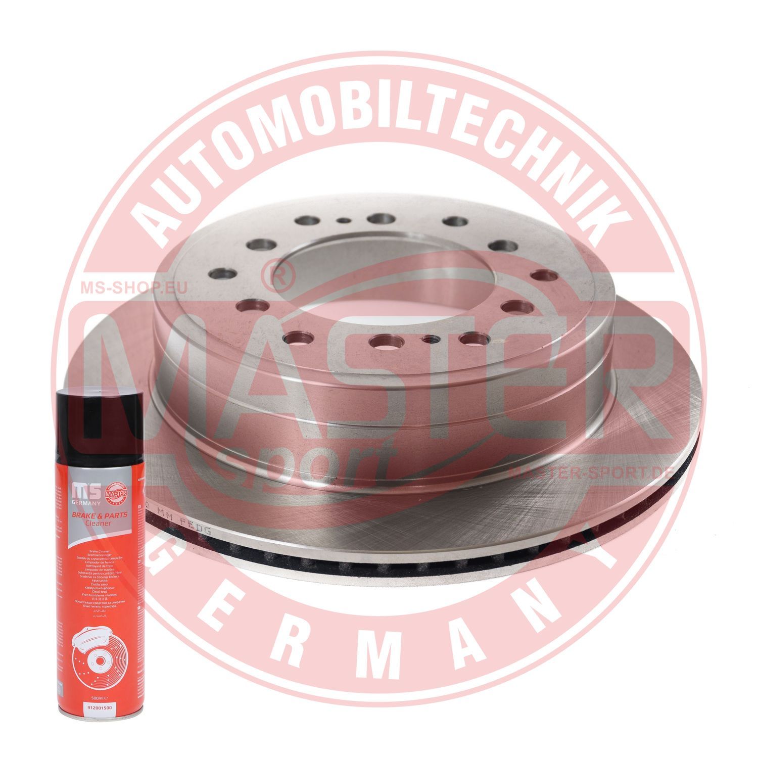 Tarcza hamulcowa MASTER-SPORT GERMANY 24011807091-PCS-MSP